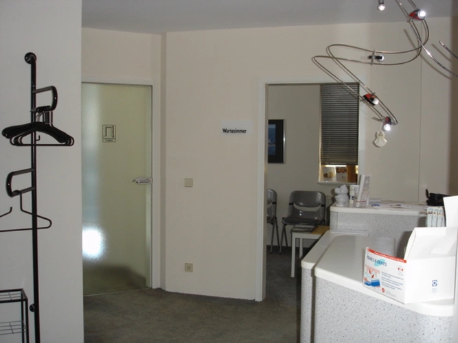 Eingangsbereich Wartezimmer